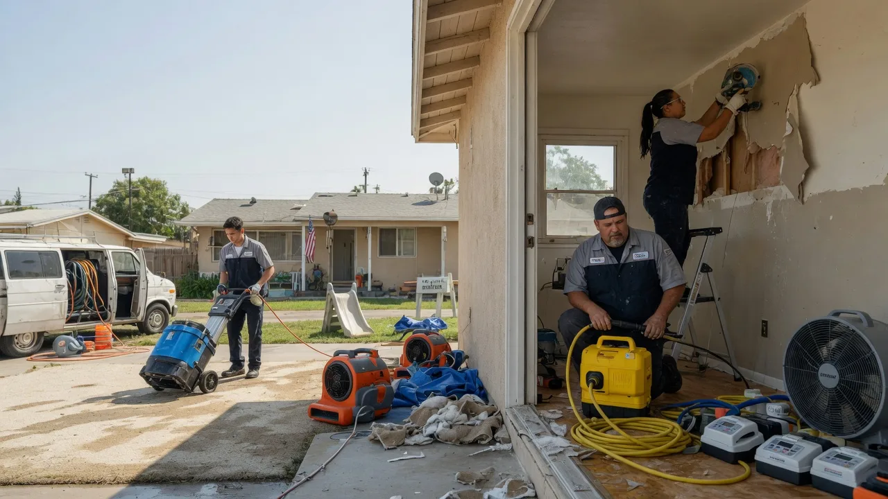 Water Damage Restoration in Grandfield, OK near me